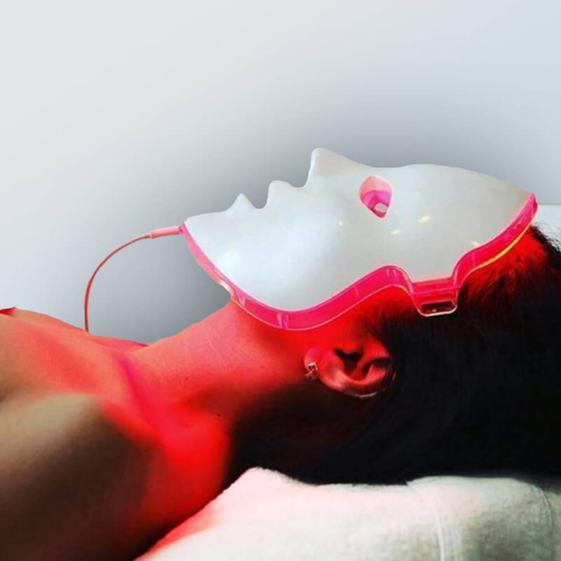 RosaLight™ Rosacea Light Therapy Mask Kills Demodex Mites on Face